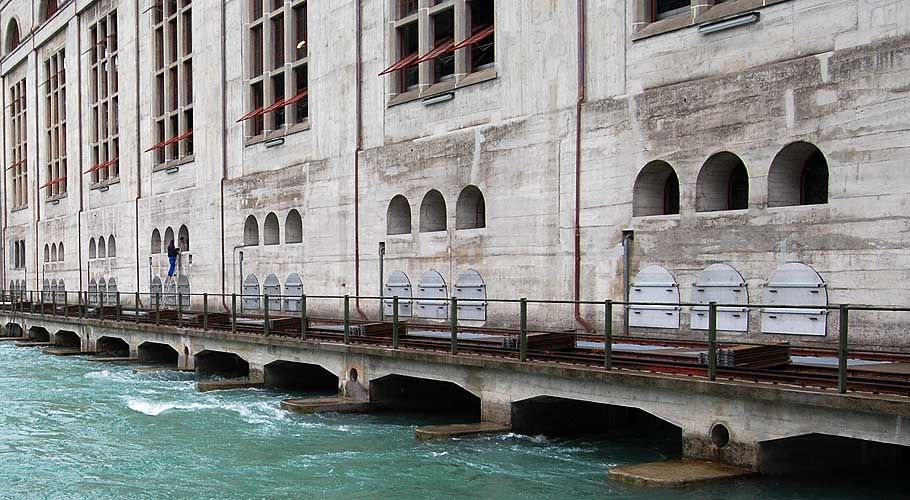 Mühleberg hydroelectric power station, Switzerland 